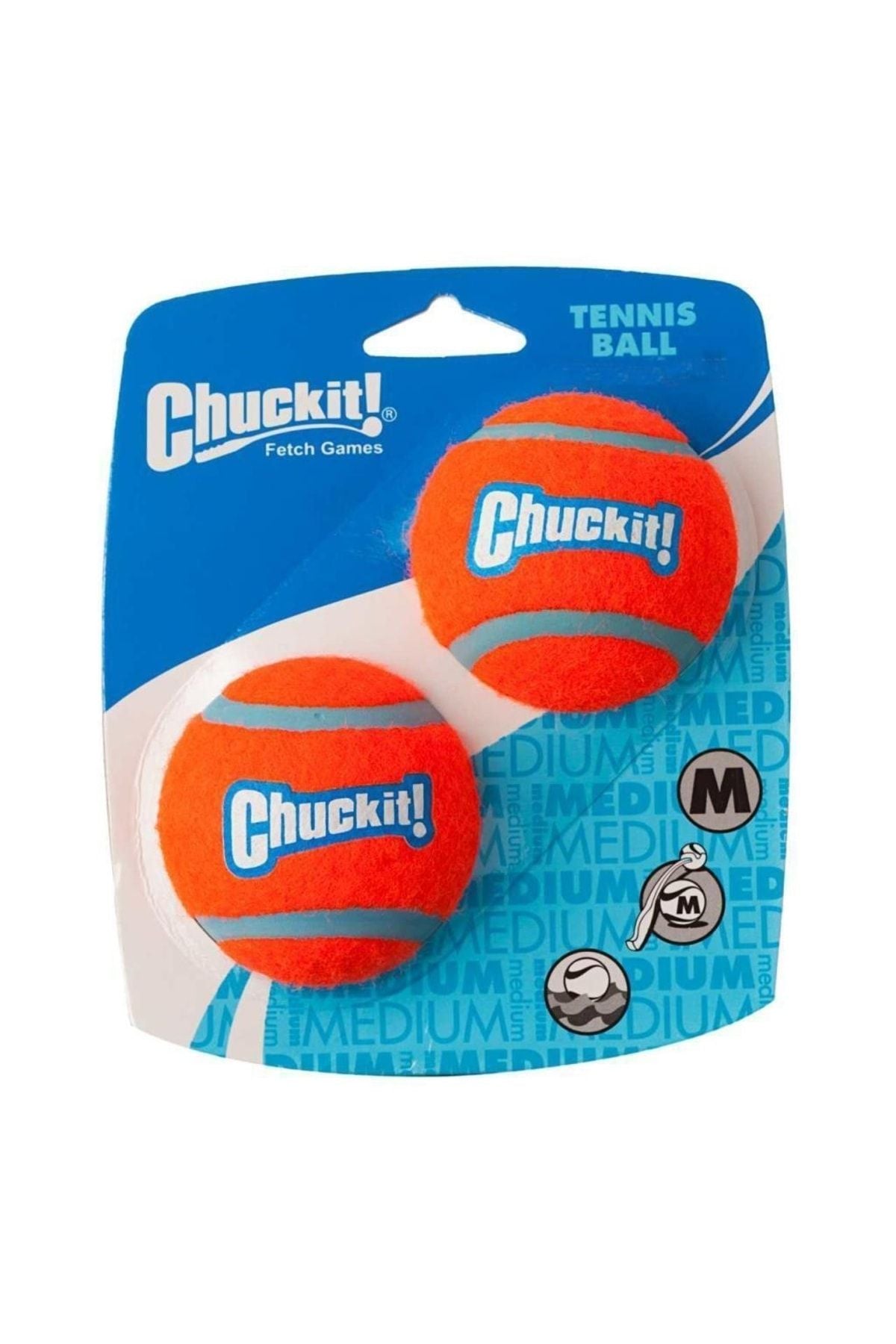 Chuckit! 2'li Köpek Tenis Oyun Topu (Küçük Boy)