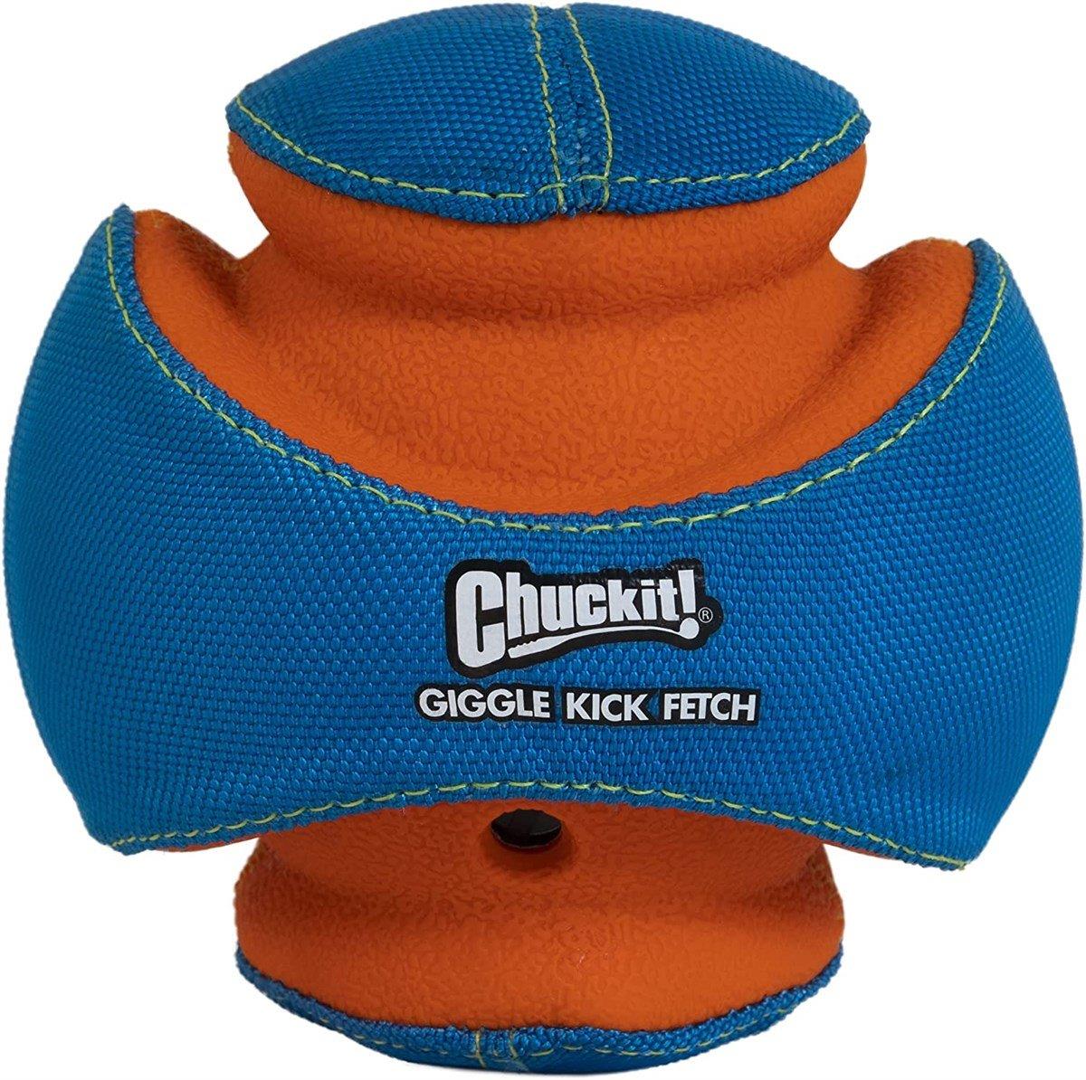 Chuckit! Giggle Kick Fetch Sesli Dayanıklı Köpek Oyun Topu