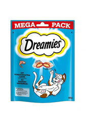 Dreamies Mega Pack İç Dolgulu Somonlu Kedi Ödül Bisküvisi 180 gr