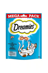 Dreamies Mega Pack İç Dolgulu Somonlu Kedi Ödül Bisküvisi 4 X180 gr