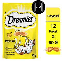 Dreamies Peynirli Kedi Ödül Maması 12X60 gr