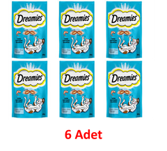 Dreamies Somonlu Kedi Ödül Maması 6X60 gr