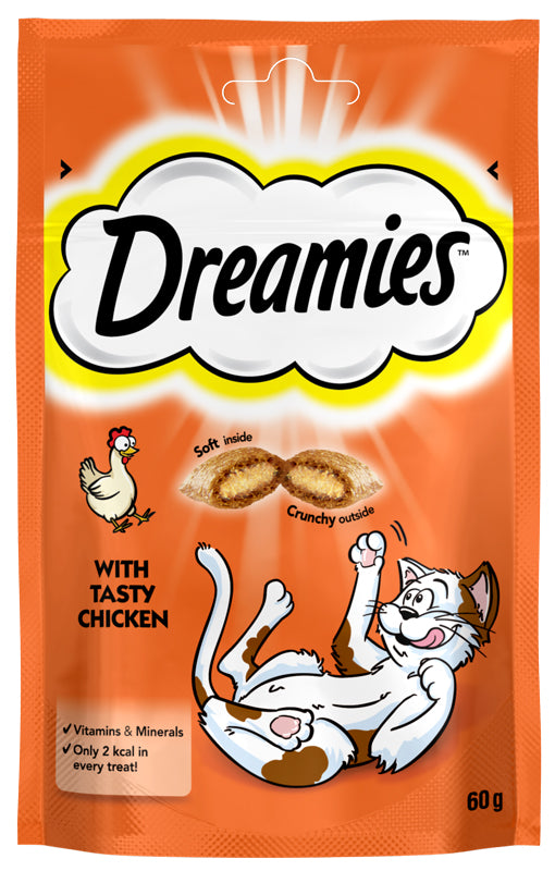 Dreamies Tavuklu Kedi Ödül Maması 6X60 gr