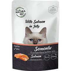 Eco Natura Pet Somonlu Kısırlaştırılmış Kedi Konservesi Pouch 85 gr