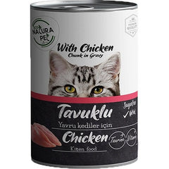 Eco Natura Pet Tavuklu Yavru Kedi Konservesi Gravy 400 gr