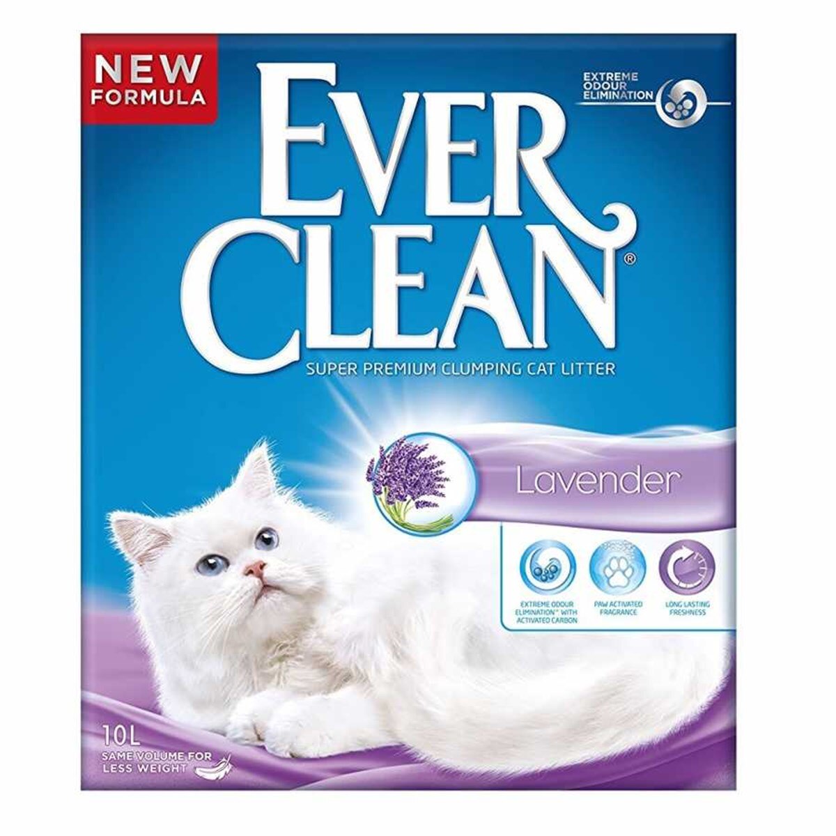 Ever Clean Lavender Lavanta Kokulu İnce Taneli Topaklaşan Kedi Kumu 10 L