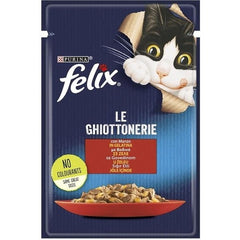 Felix Sığırlı Yetişkin Kedi Yaş Maması 85 gr