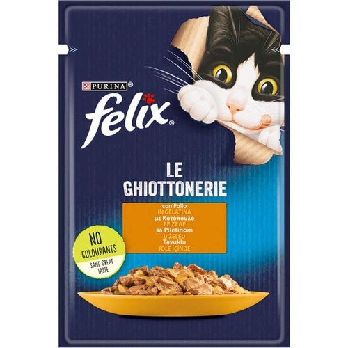 Felix Tavuklu Yetişkin Kedi Yaş Maması 85 gr