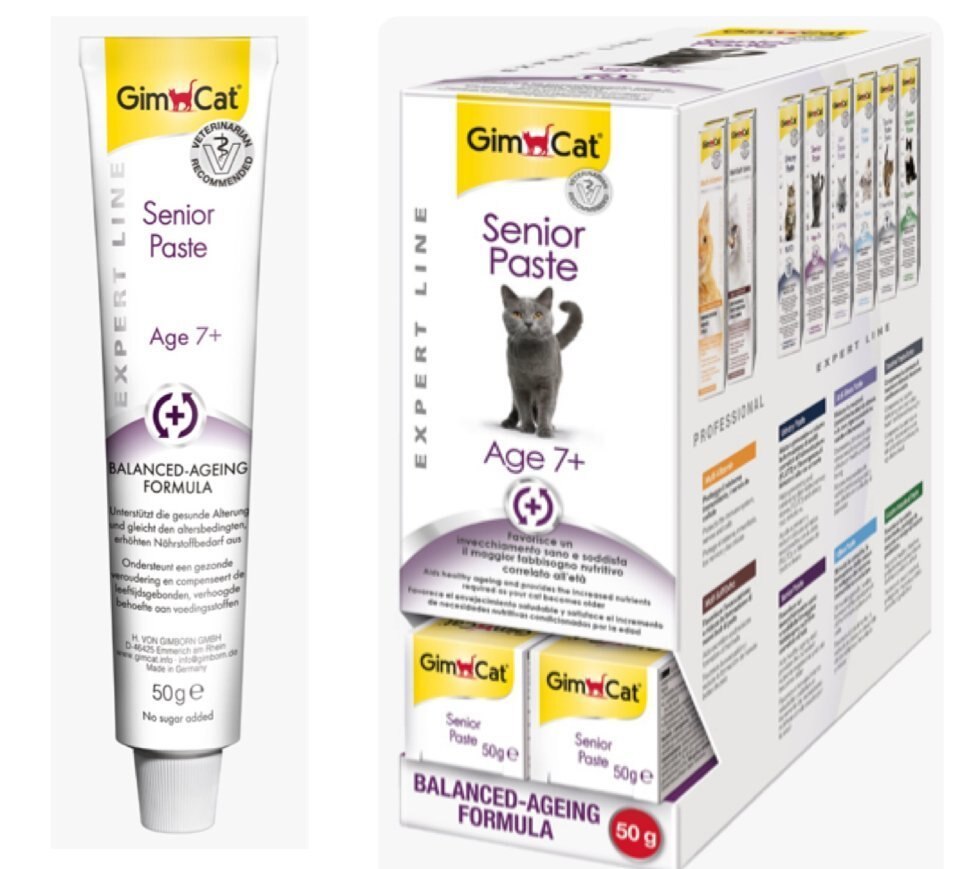 Gimcat Kedi Macunu Senior Paste 50 gr