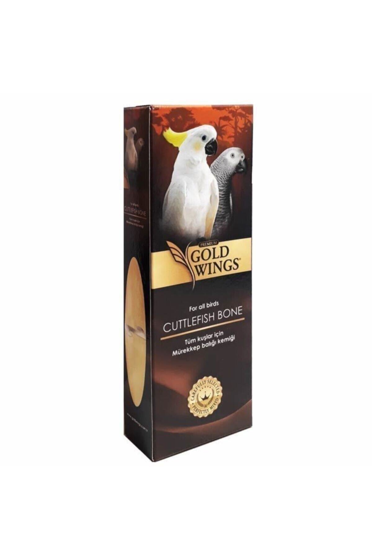 Gold Wings Premium Mürekkep Balığı Kemiği Gaga Taşı Büyük Boy