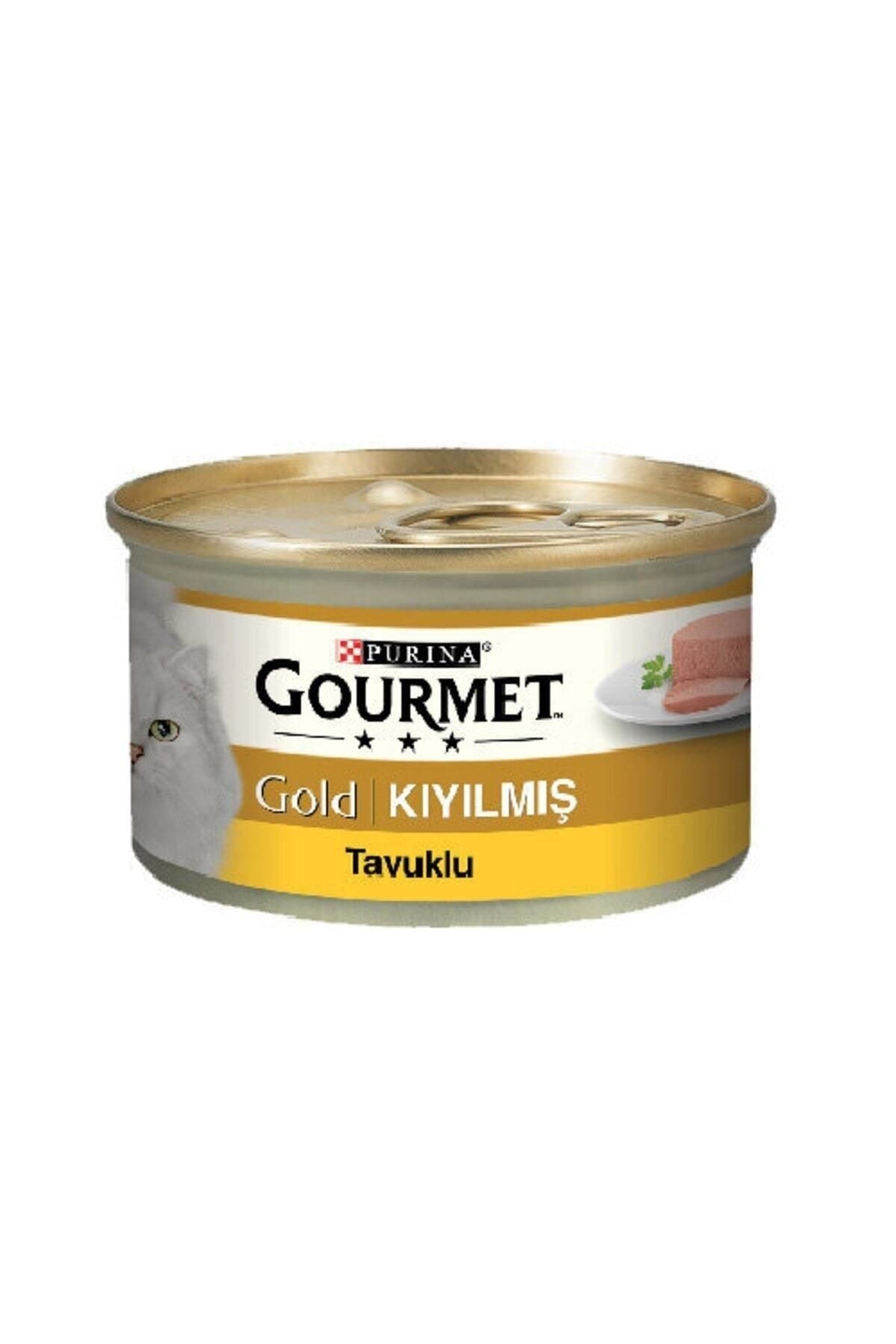 Gourmet Gold Kıyılmış Tavuklu Yetişkin Kedi Konserve Yaş Maması 85 gr