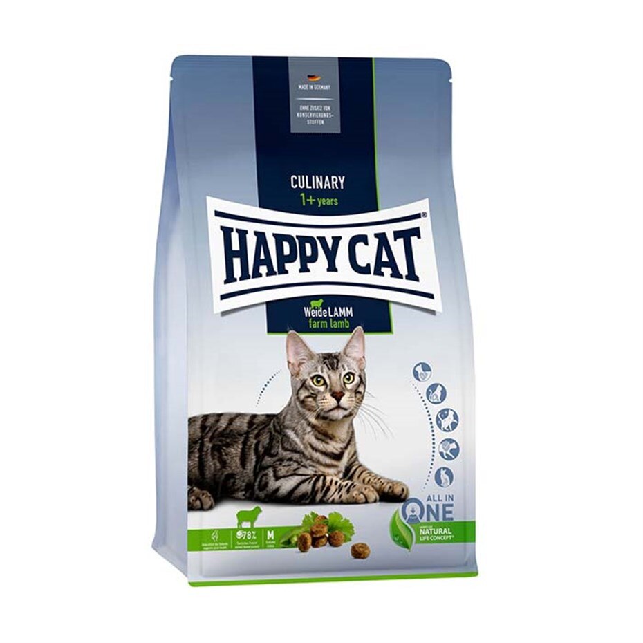 Happy Cat Culinary Weide Lamm Kuzulu Yetişkin Kedi Kuru Maması 4 kg