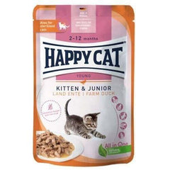 Happy Cat Tahılsız Ördekli Yavru Kedi Yaş Maması 85 gr