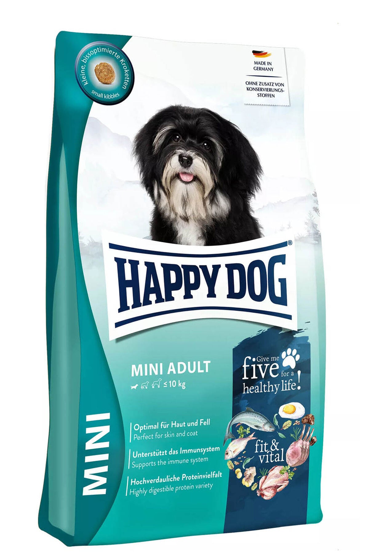 Happy Dog Fit & Vital Mini Irk Yetişkin Köpek Kuru Maması 4 kg