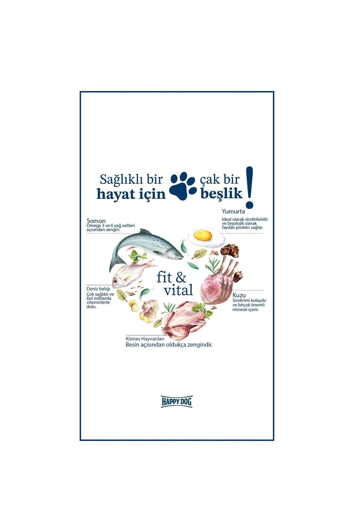 Happy Dog Fit Mini Light Kalori Kontrollü Mini Irk Yetişkin Köpek Kuru Maması 4 kg