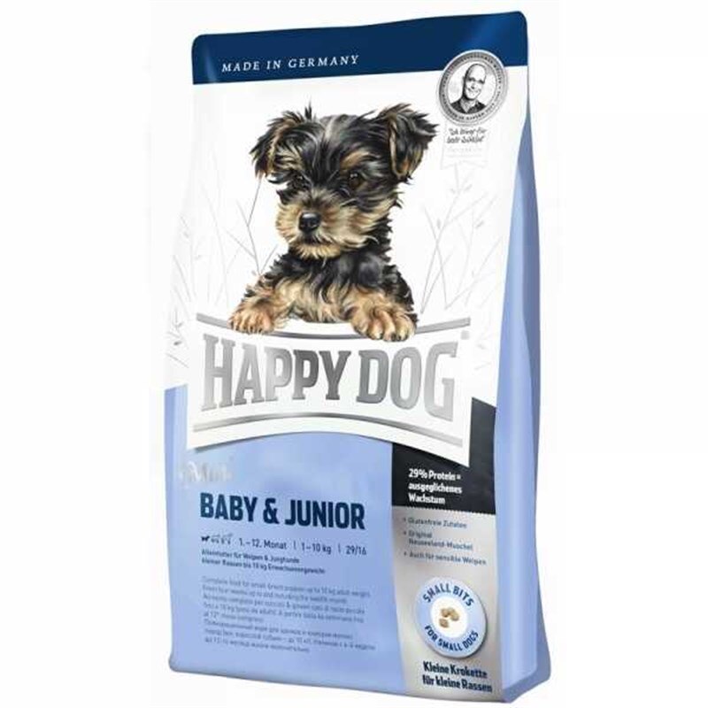 Happy Dog Supreme Tavuklu Yavru ve Genç Köpek Kuru Maması 4 kg