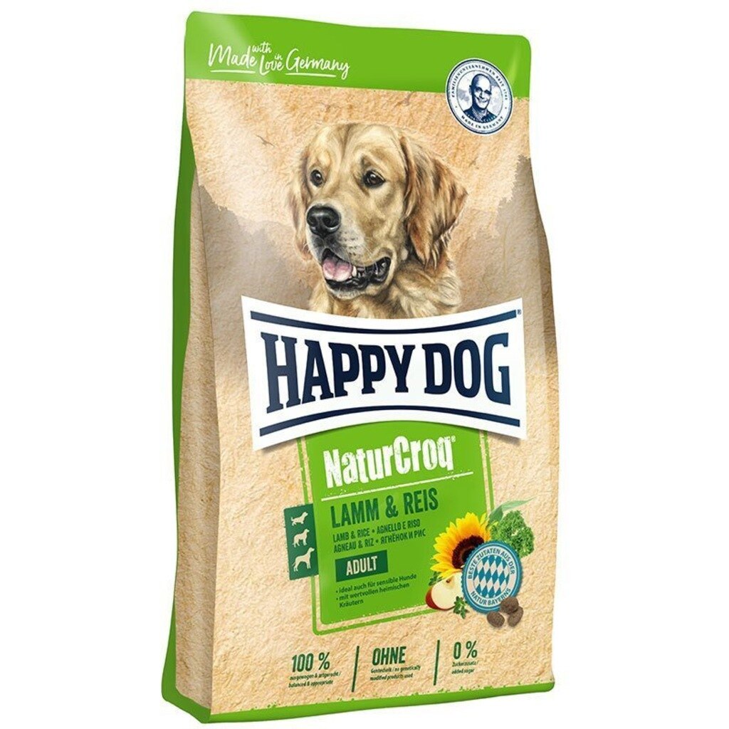 Happy Dog Naturcroq Kuzu Etli Yetişkin Köpek Kuru Maması 15 kg