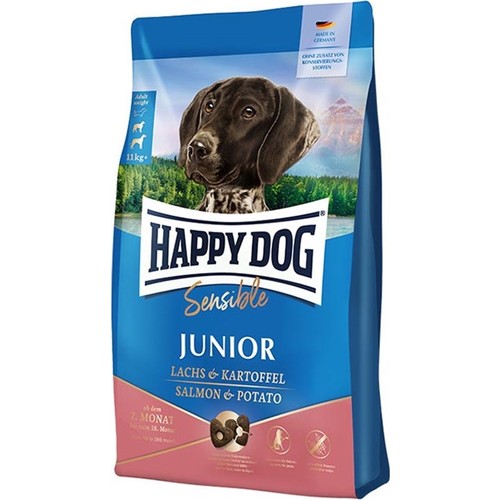 Happy Dog Somonlu ve Patatesli Hassas Genç Köpek Kuru Maması 10 kg