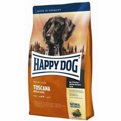 Happy Dog Toscana Ördekli ve Somonlu Hassas Yetişkin Köpek Kuru Maması 12,5 kg