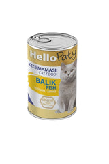 Hello Patty Balıklı Yetişkin Kedi Konserve Yaş Maması 415  gr