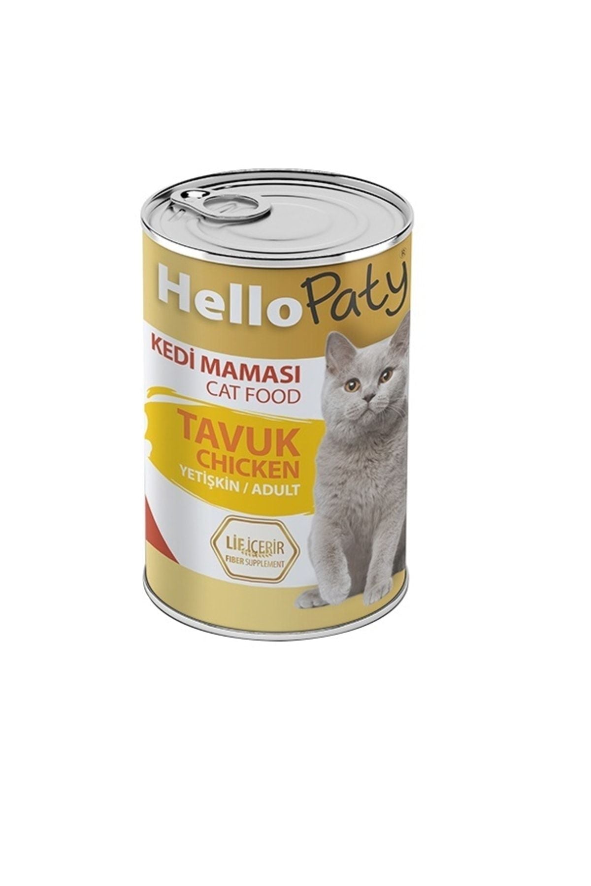 Hello Patty Tavuklu Yetişkin Kedi Konserve Yaş Maması 415 gr