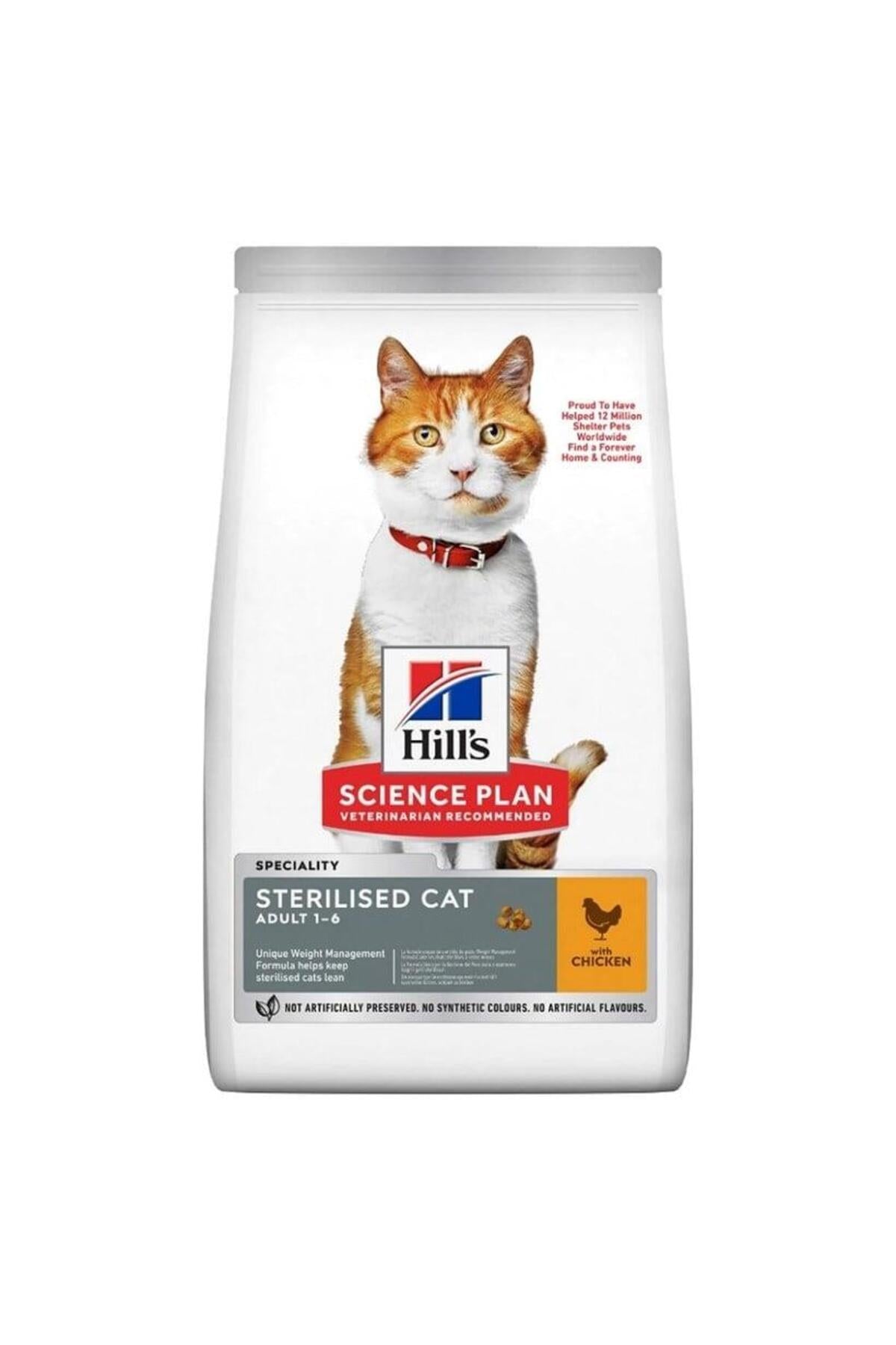 Hill's Science Plan Tavuklu Kısırlaştırılmış Yetişkin Kedi Kuru Maması 3 kg