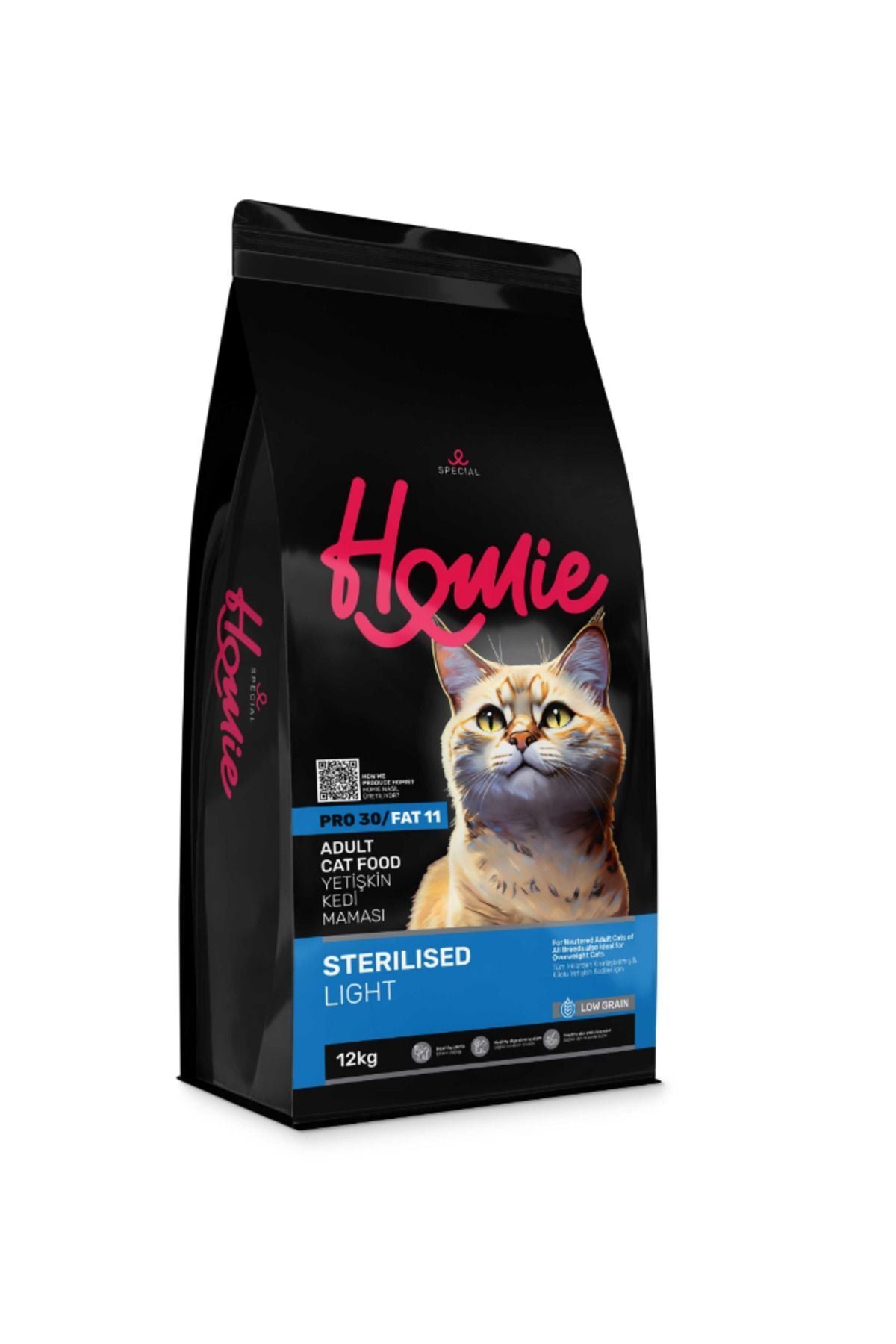 Homie Special Tavuklu Kısırlaştırılmış Yetişkin Kedi Kuru Maması 12 kg