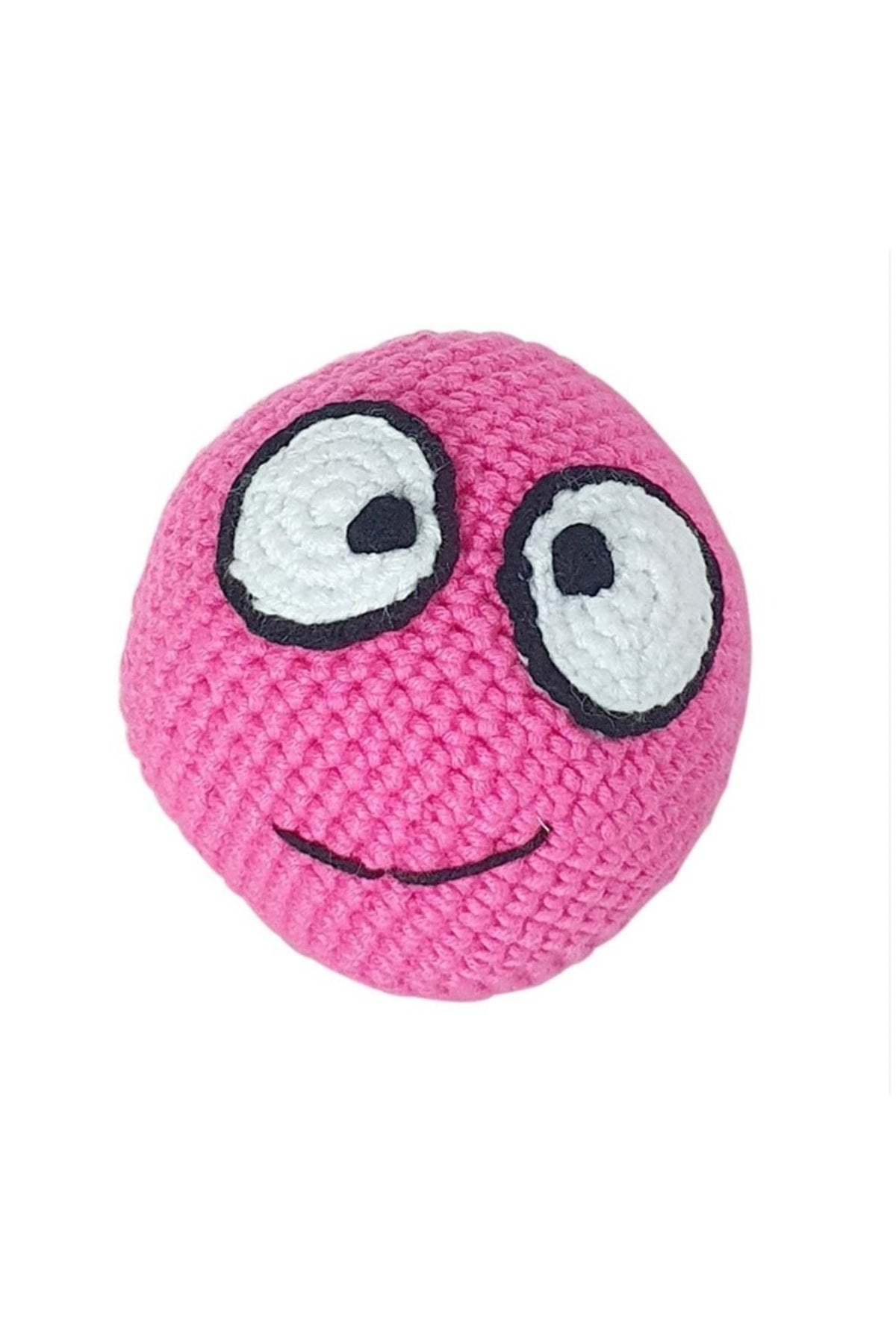 Jooys Amigurumi Kedi Oyuncağı Pembe Emoji