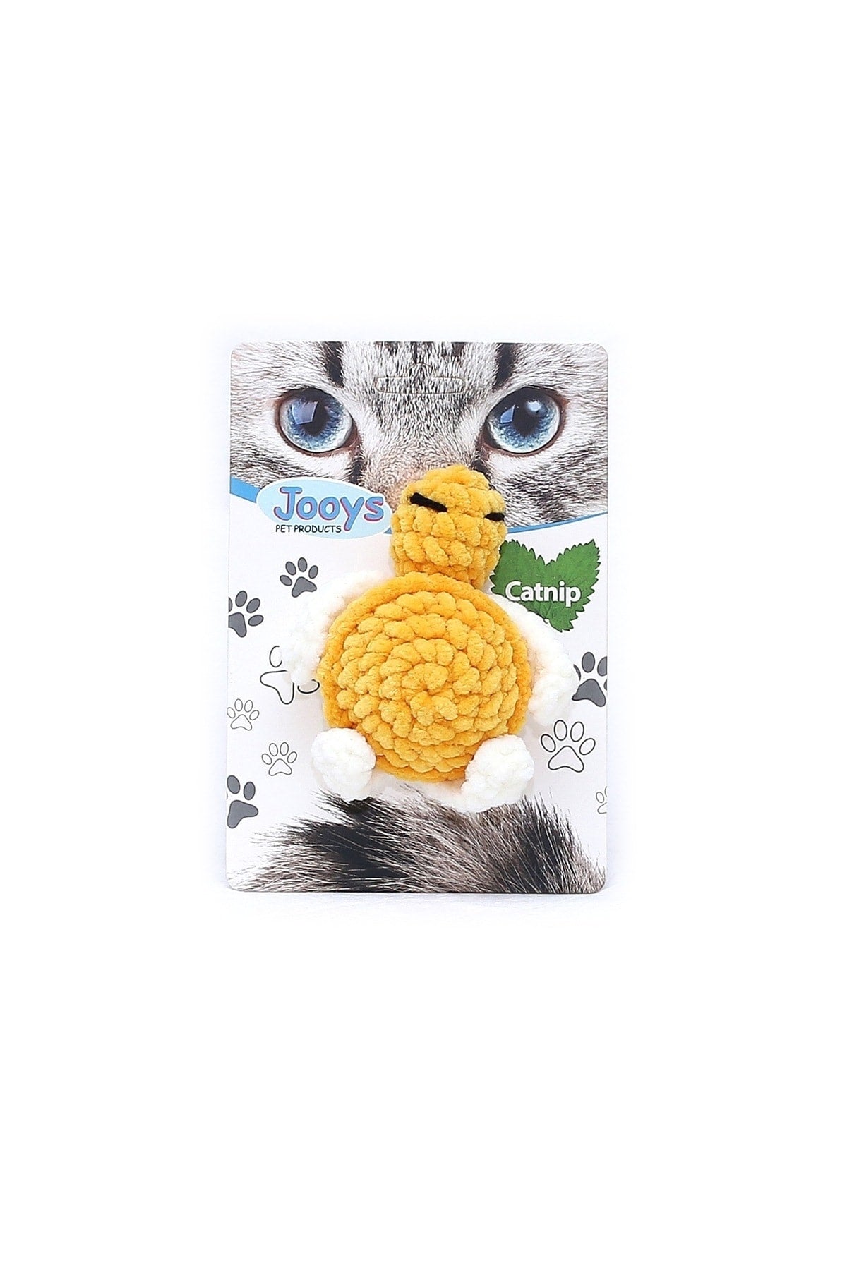 Jooys Catnip'li Kadife Kaplumbağa Kedi Oyuncağı - Pet Keys