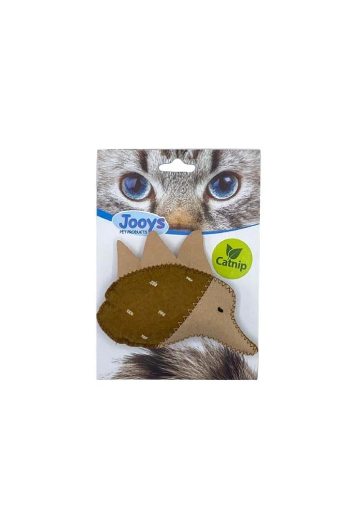 Jooys Catnip'li Tıkırtılı Kirpi Kedi Oyuncağı - Pet Keys