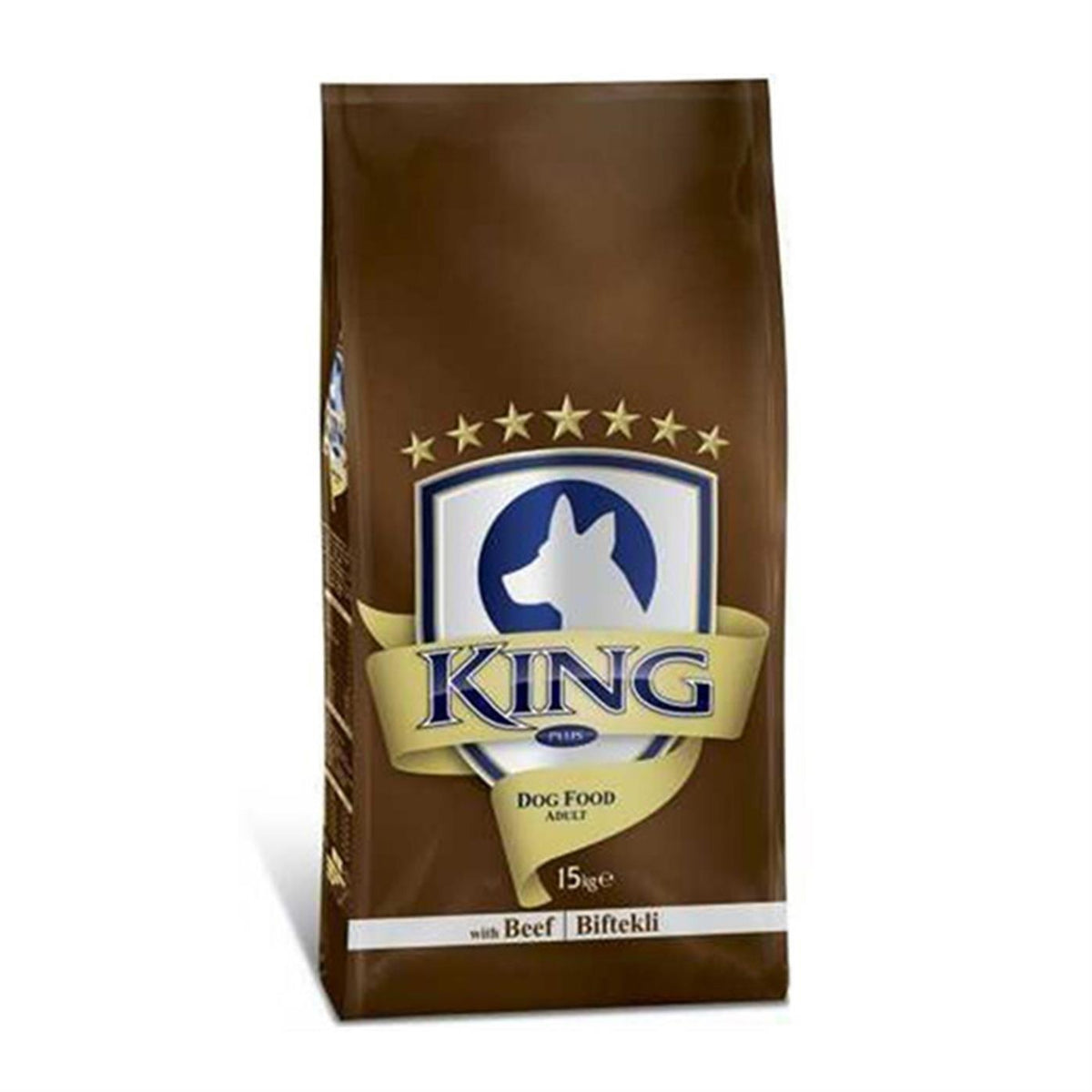 King Plus Biftekli Yetişkin Köpek Kuru Maması 15 kg