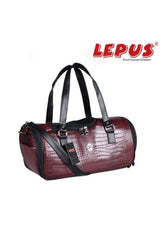 Lepus Kedi ve Köpek için Duffle Bag Bordo 23X23X46H cm