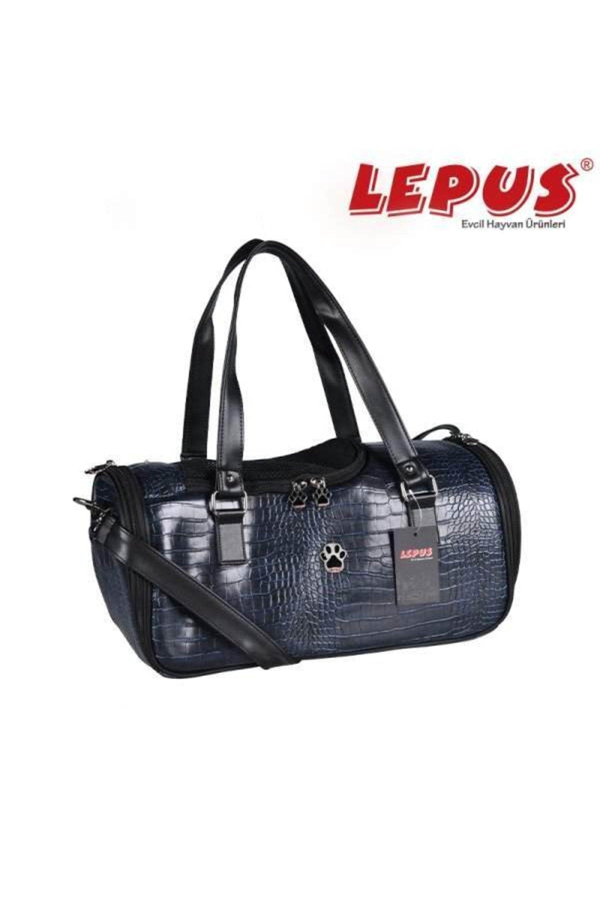 Lepus Kedi ve Köpek için Duffle Bag Lacivert 3X23X46H cm