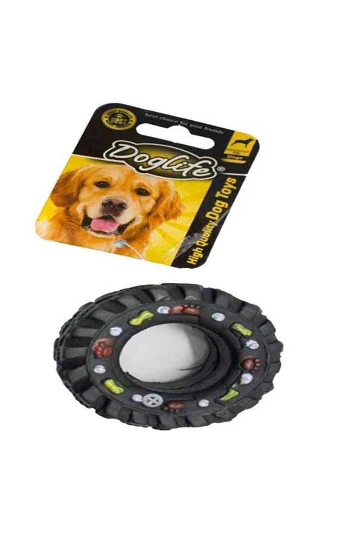 Lepus Köpekler için Plastik Tyre Oyuncak