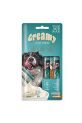 M-Pets Creamy Somonlu ve Biftekli Yetişkin Köpek Sıvı Ödül Maması 4X15 gr