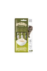 M-Pets Creamy Ton Balıklı ve Deniz Taraklı Yetişkin Kedi Sıvı Ödül Maması 4X15 gr