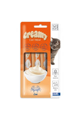 M-Pets Creamy Yengeçli Yetişkin Kedi Sıvı Ödül Maması 4X15 gr