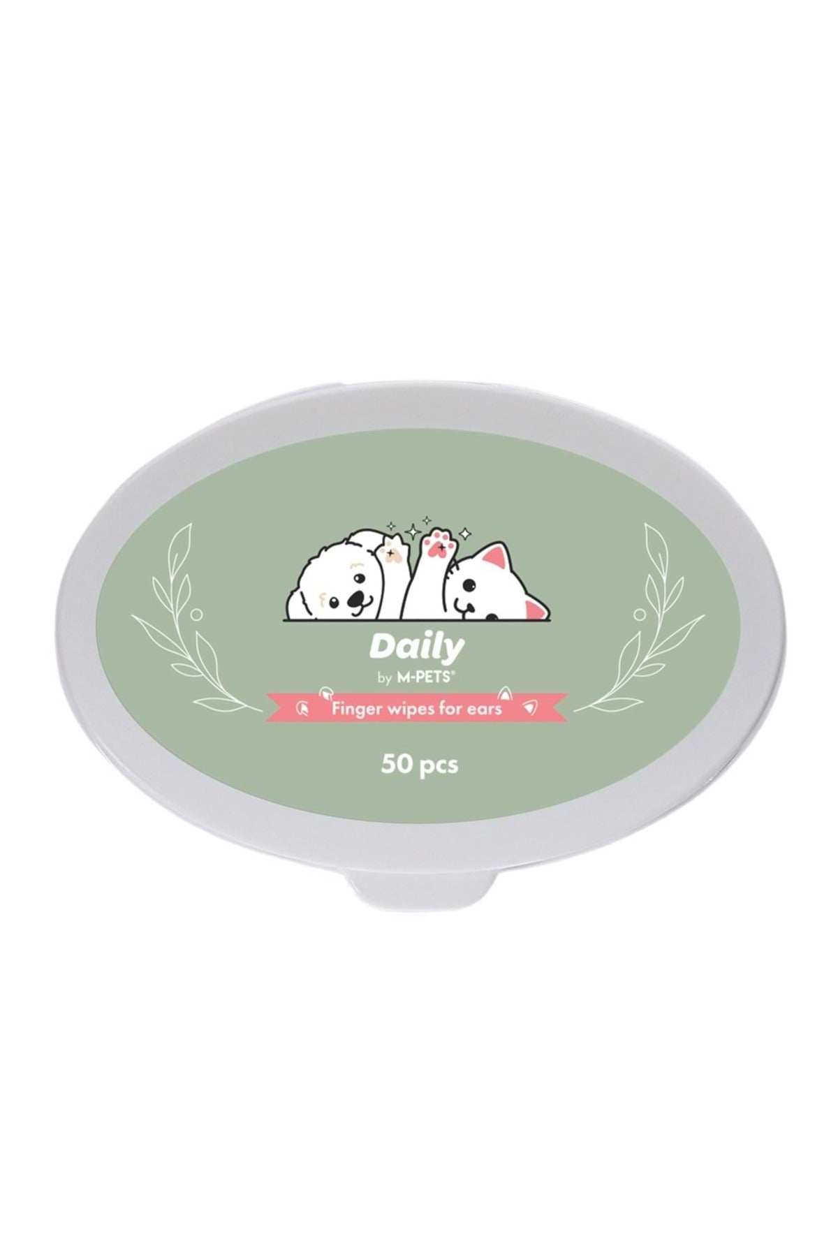 M-pets Daily Kedi ve Köpek Kulak Temizleme Mendili 50 Adet