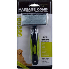 Massage Comb Plastik Saplı Tel Fırça 17.3X9X2.9 cm