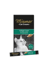 Miamor Cream Tavuklu Kedi Ödül Maması 6X15 gr