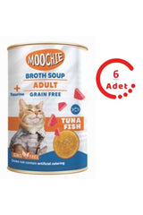 Moochie Et Suyu İçerisinde Ton Balıklı Yetişkin Kedi Sıvı Ödül Çorbası 135 ml