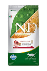 N&D A.Grain Düşük Tahıllı Tavuklu ve Narlı Yetişkin Kedi Kuru Maması 10 kg