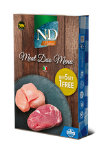 N&D Meat Duo Menü Kuzulu ve Tavuklu Yetişkin Kedi Konserve Yaş Maması 6 X 70 gr