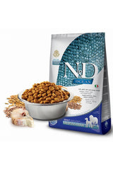 N&D Ocean Düşük Tahıllı Morina Balıklı ve Portakallı Medium Maxi Yetişkin Köpek Kuru Maması 12 kg