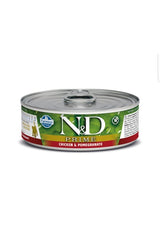 N&D Prime Tahılsız Tavuklu ve Narlı Yetişkin Kedi Konserve Yaş Maması 70 gr