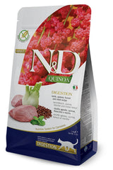 N&D Quinoa Tahılsız Digestion Kuzu Etli Yetişkin Kedi Kuru Maması 1,5 kg