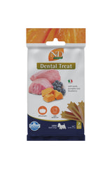 N&D Treat Dental Kuzulu Yaban Mersinli Mini Irk Yetişkin Köpek Ödül Maması 60 gr