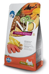 N&D Tropical Selection Somonlu ve Tropikal Meyveli Mini Irk Yetişkin Köpek Kuru Maması 1,5 kg