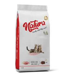 Natura Düşük Tahıllı Tavuklu ve Üzümlü Yavru Kedi Başlangıç Kuru Maması 2.25 kg