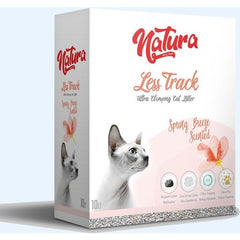 Natura Ultra Topaklaşan Bahar Esintili Aktif Karbon Doğal Kedi Kumu 10 lt